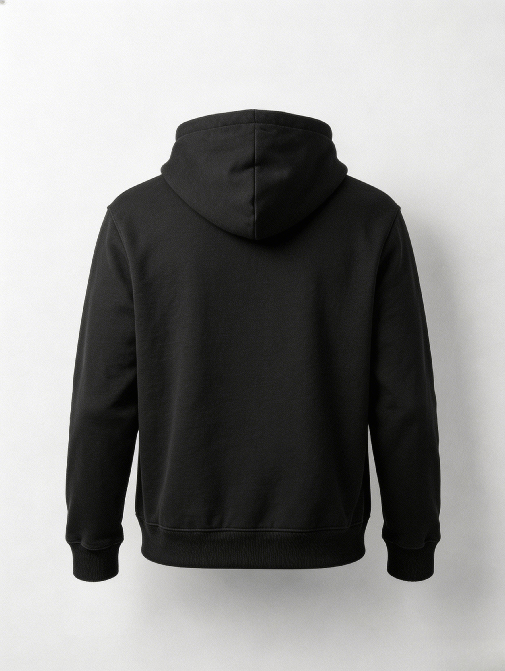 Plain Half-Zip Pullover Hoodie - Image 2
