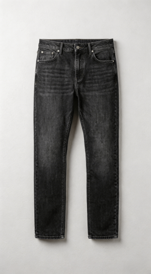 Washed Black Slim Denim Jeans