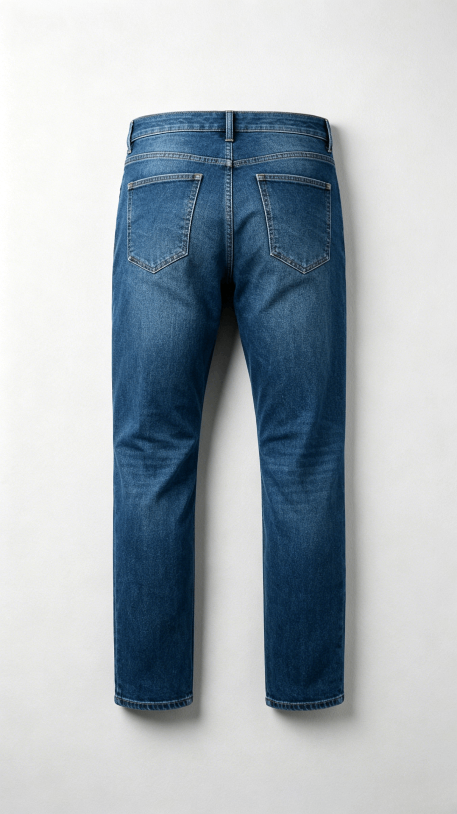 Straight Fit Classic Denim Jeans - Image 2