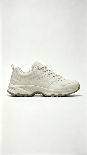Beige All-Terrain Hiking Sneakers