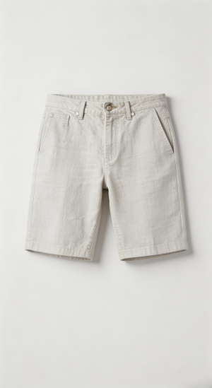 Light Beige Chino Shorts