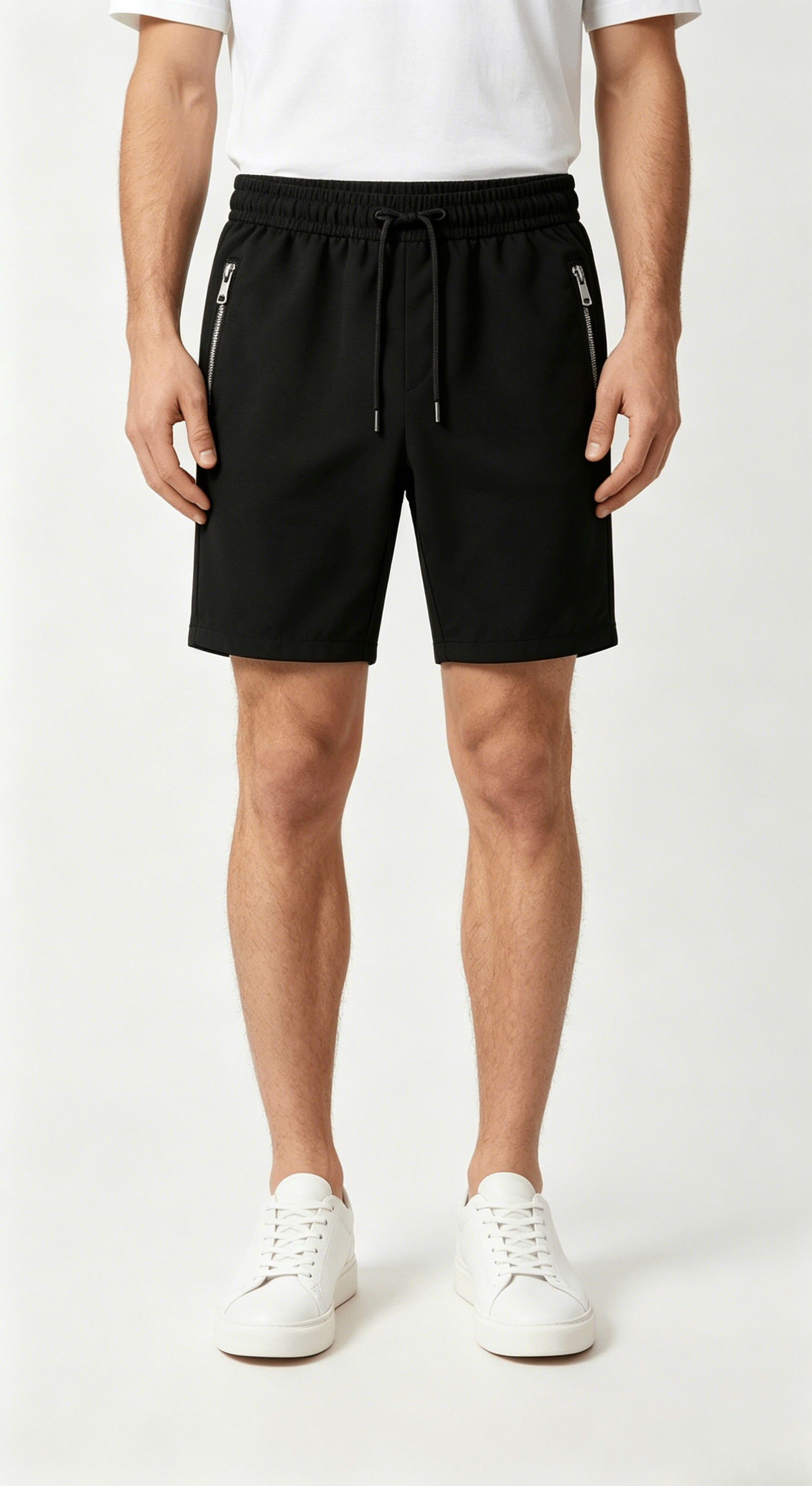 Drawstring Nylon Shorts - Image 3