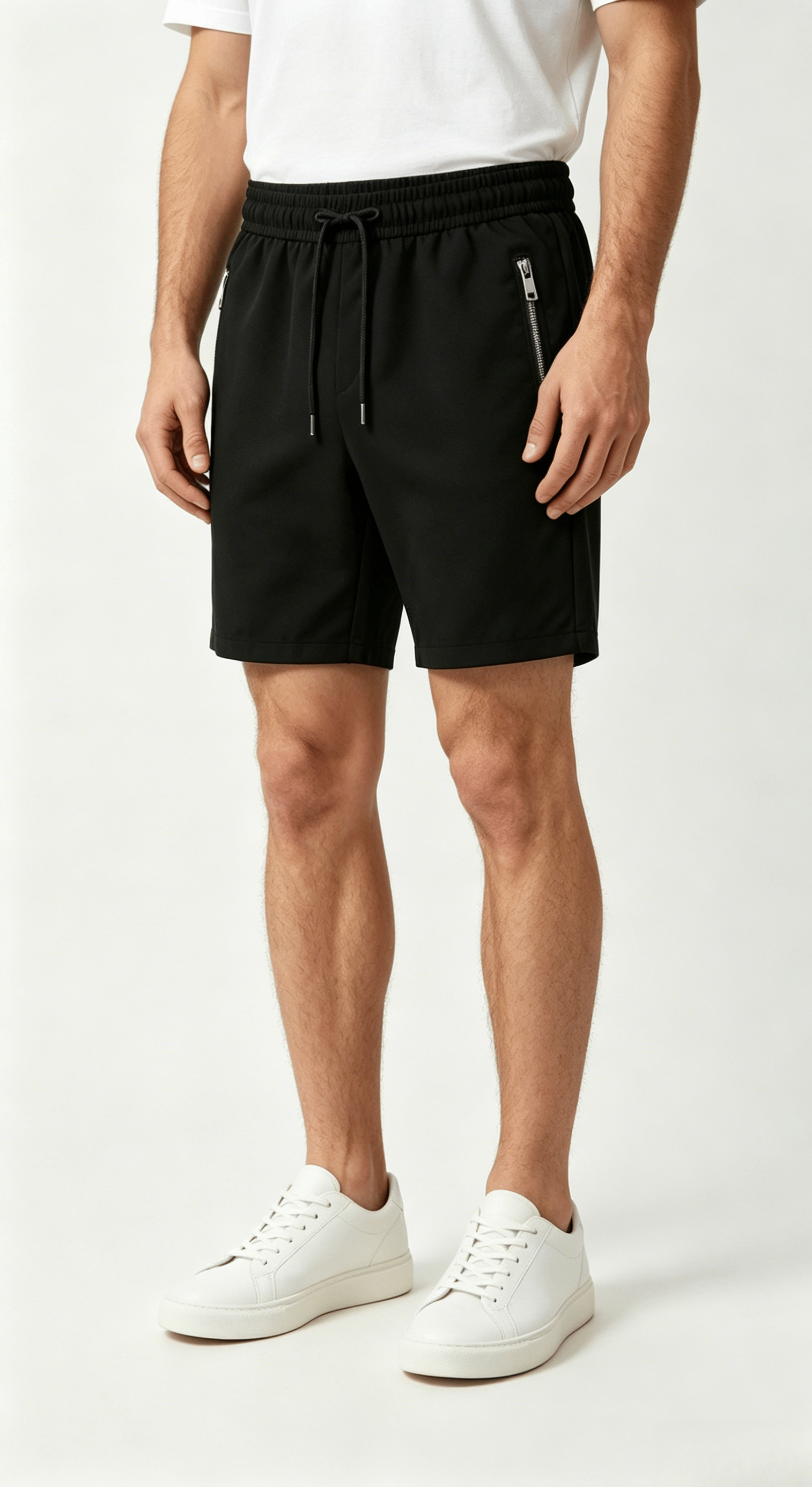 Drawstring Nylon Shorts - Image 4