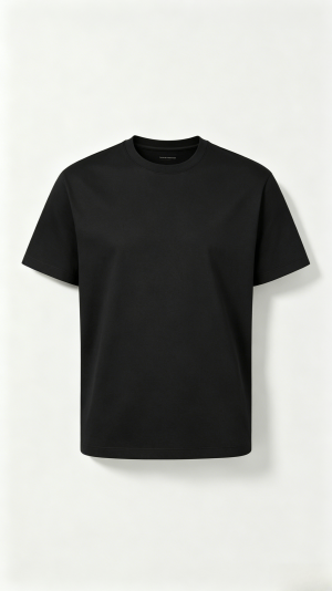 Black Classic Crew Neck T-Shirt