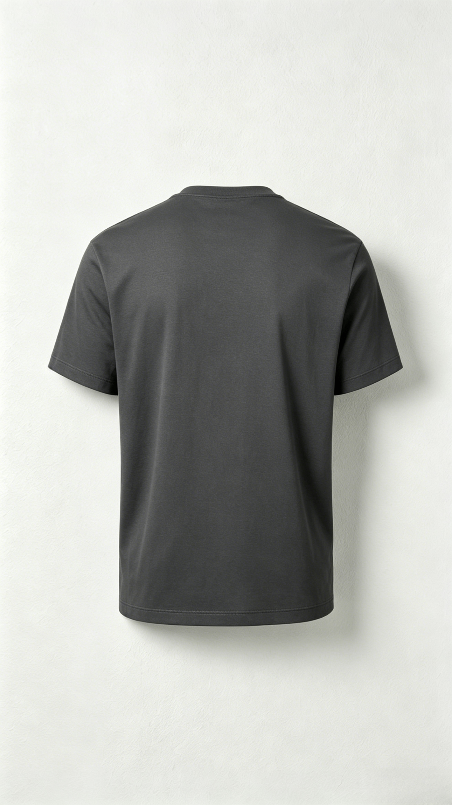 Dark Gray Color Block T-Shirt - Image 2