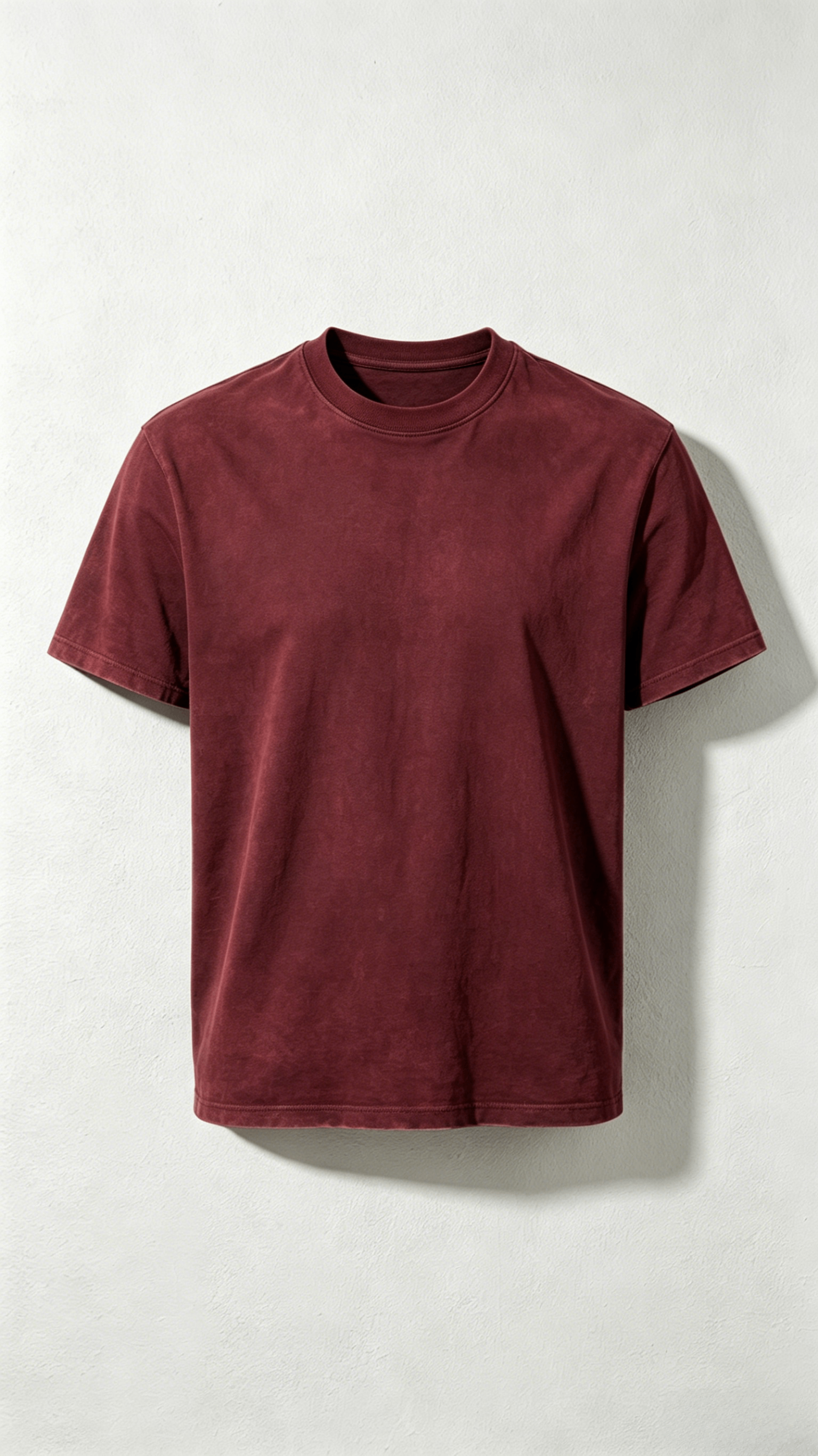 Maroon Washed T-Shirt